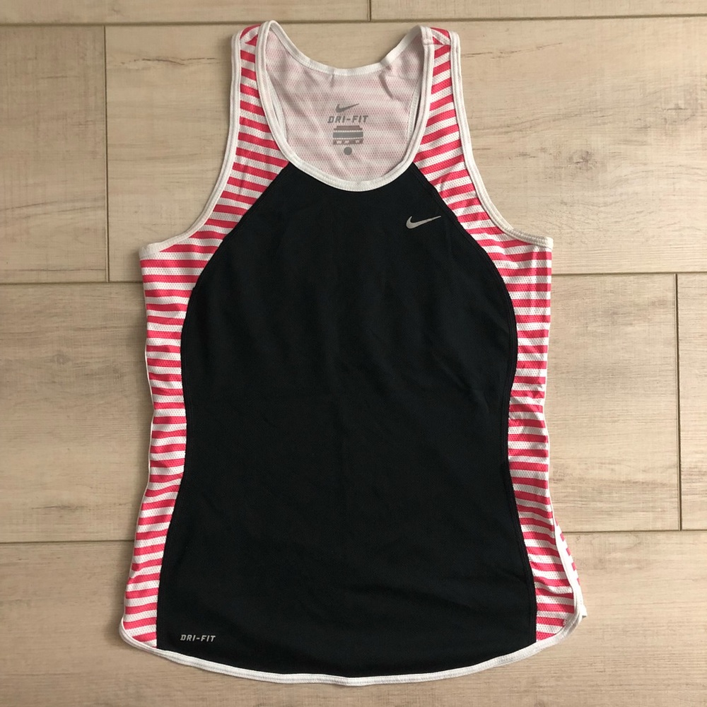 NIKE Workout Top Racerback sz XS Pink
